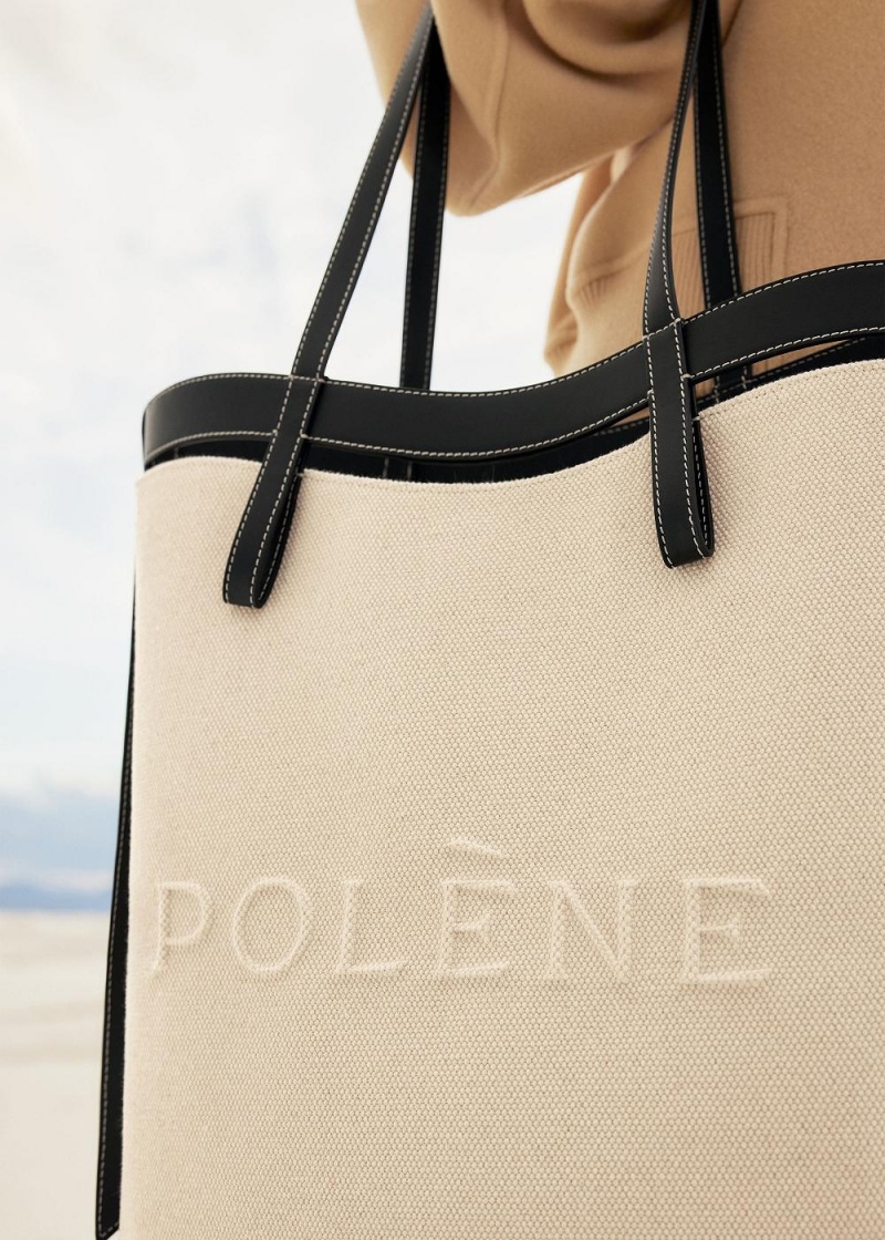 Polene Ilo Black / beige | 01523KMVR